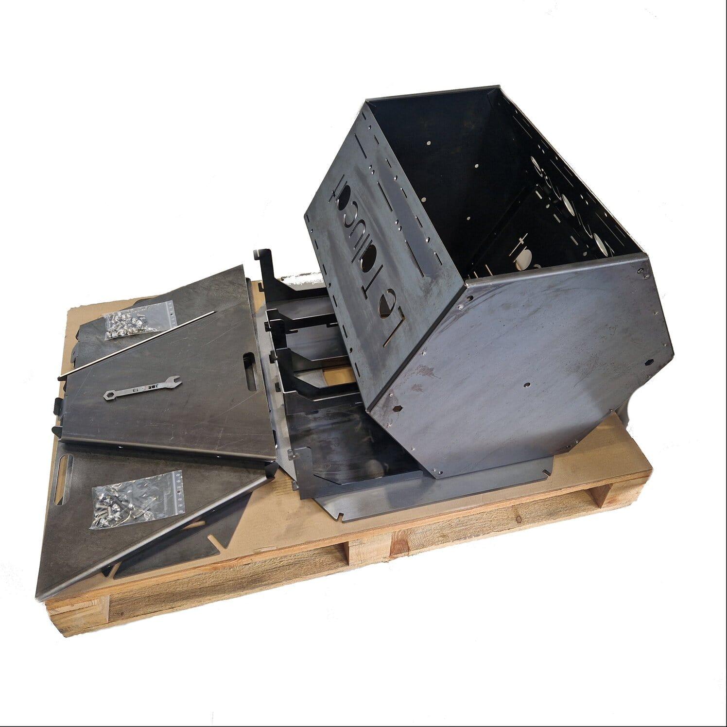 Brasero Plancha Barbecue Corten